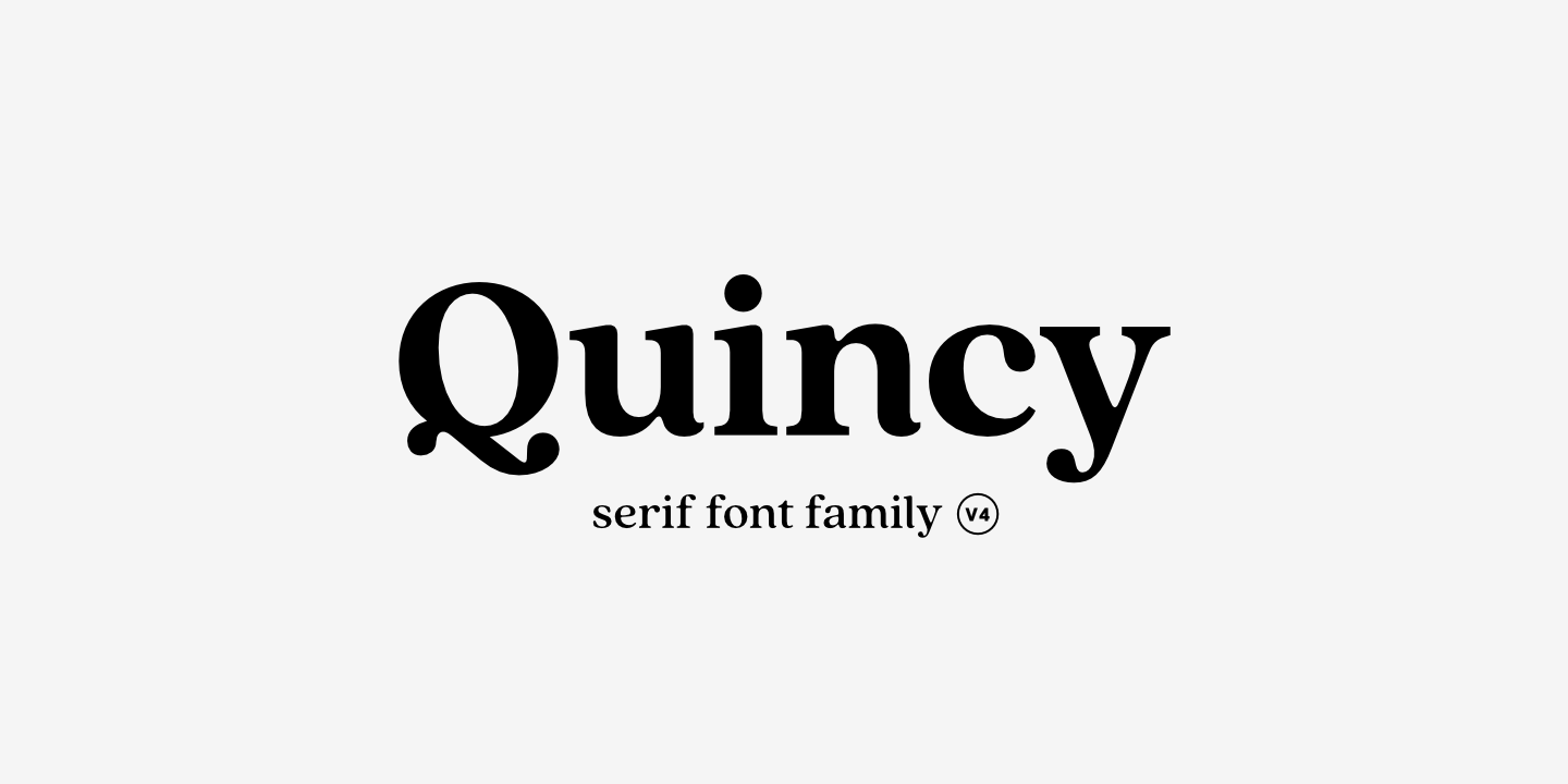 Czcionka Quincy CF